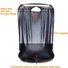20L Outdoor Camping Shower Bag Travel Bath Water Bag Outdoor Bath Water Bag