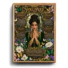 Forest Prayer Lady Special Shaped 5D DIY Partial Drill Diamond Painting Kits for Adults Beginners Home Decor Diamond Dots Paintings Diamond Art Kit 11.81x15.75inch