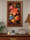 (US Only)Paint By Numbers Kit On Canvas DIY Oil Art Tulip Picture Home Wall Decor40x70cm