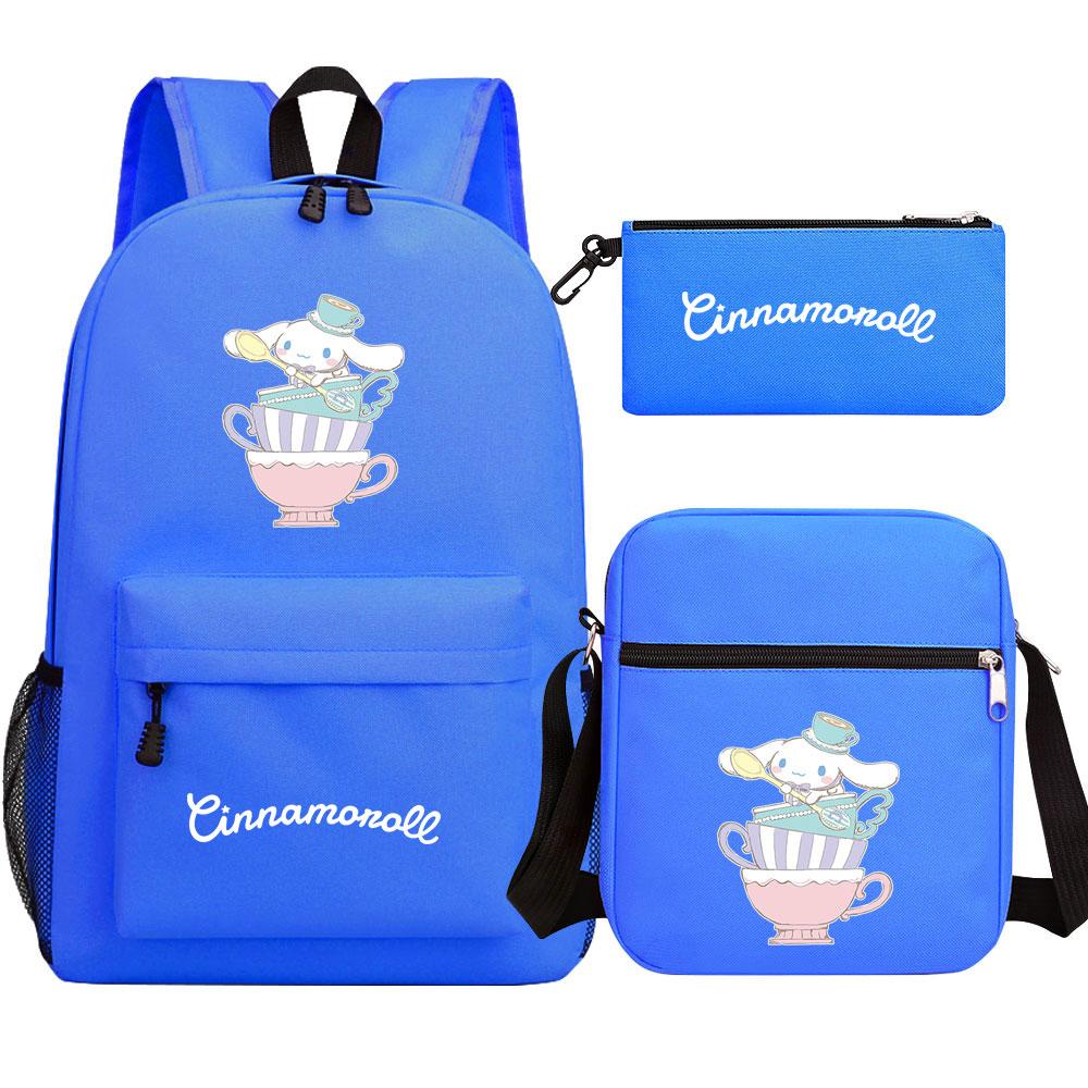 Mayoulove Cinnamoroll Backpack Cute Design Lightweight for School Use-Mayoulove