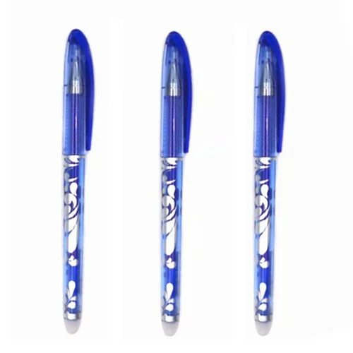 0.5mm Erasable Pen Set Washable handle Blue/Black Ink Gel pen Office School Stationery pen Writing Tool Gift