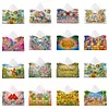 DIY Diamond Painting Creative Design Leather Handmade Tissue Holder Rhinestones Decorative Tissue Box Craft Kits