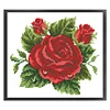 Rose - 9CT Partial Beaded Cross Stitch Kit(27x24cm)