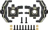 AMK TRX4M Brass Weight Caster Blocks C-Hubs and Steering Blocks Knuckle for 1/18 RC Car TRX4M Upgrade Parts RC Crawler (Steering Blocks Knuckle and C-Hubs)