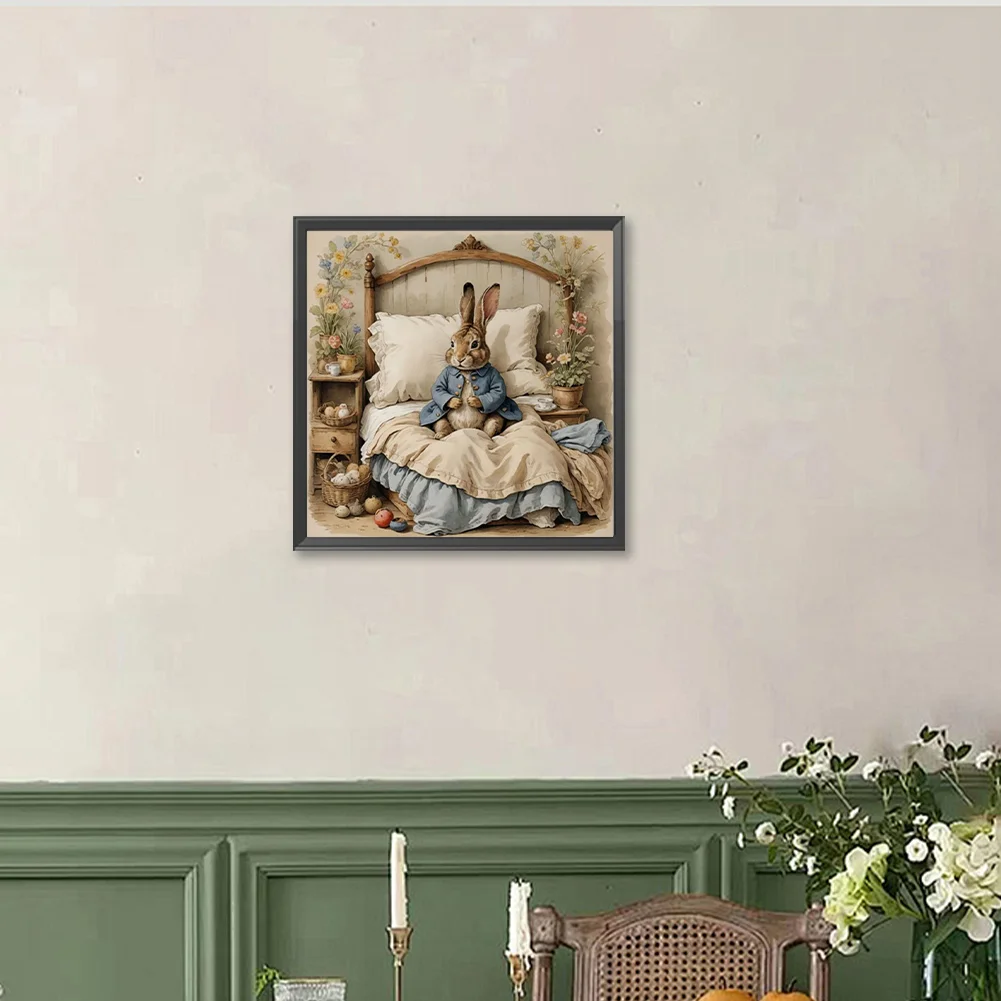 Diamond Painting - Full Round Drill - Rabbit(Canvas|40*40cm)