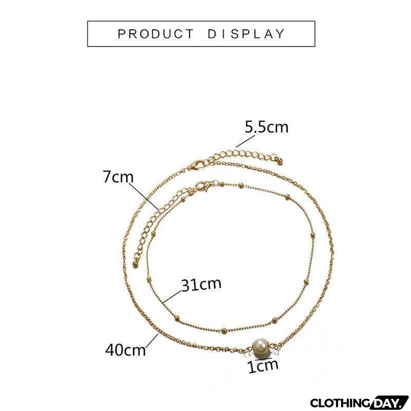 Layered Pearl Choker