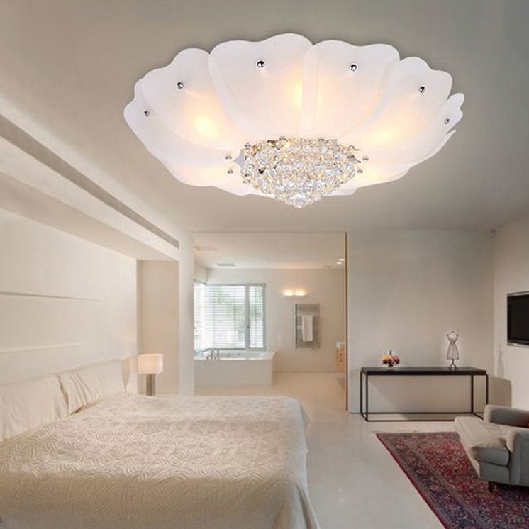 Led E27 Nordic Iron Crystal Glass LED Lamp.LED Light.Pendant Lights.LED Pendant Light.Pendant Lamp For Bedroom Dinning Room