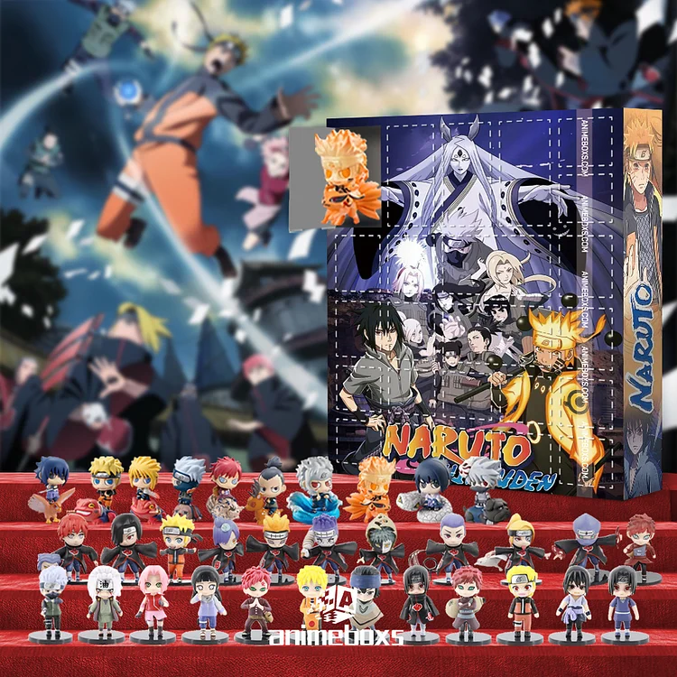 🔥Last Day 49% OFF - Naruto Advent Calendar Christmas Best Gift