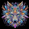 Diamond Painting-DIY Crystal Rhinestone Wolf