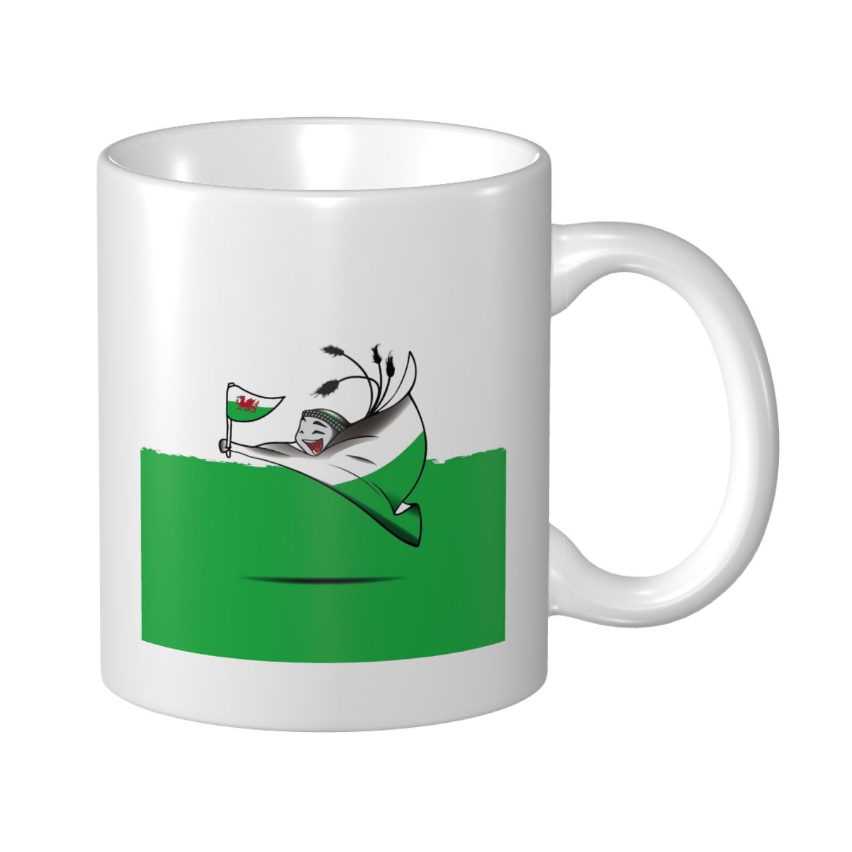 Wales World Cup 2022 Mascot Ceramic Mug