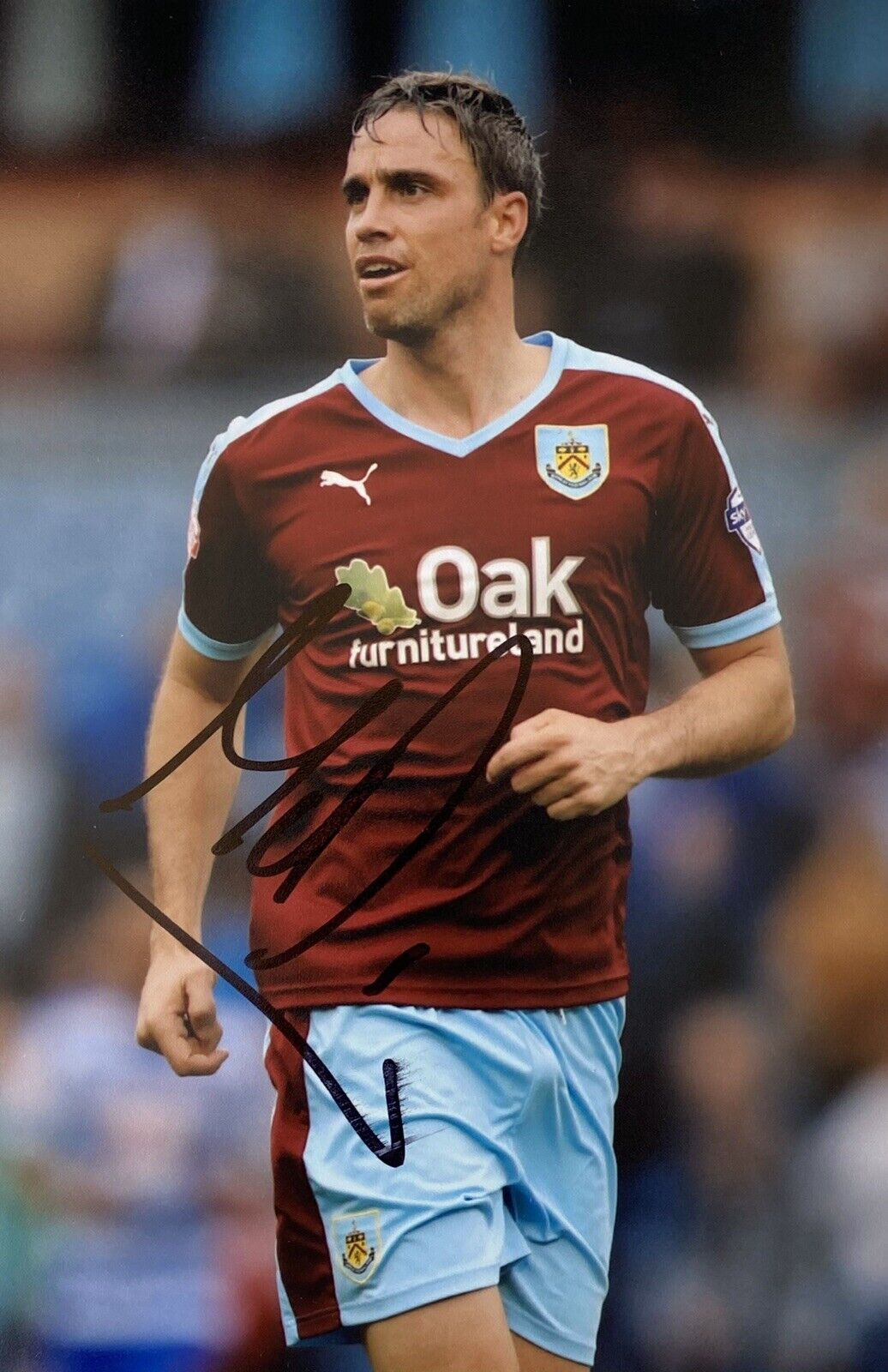 Michael Duff Genuine Hand Signed Burnley 6X4 Photo Poster painting