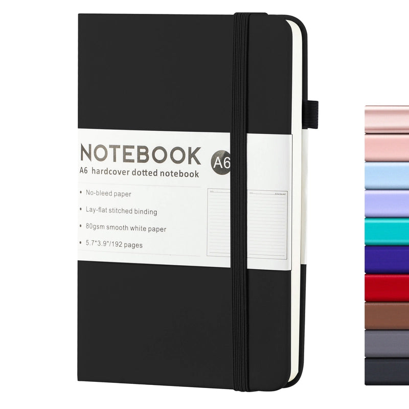 Creative Simple A5 Thick Notebook Business Memo Book Elastic Band Binding Student Diary Book Office Culture/notebook/memo