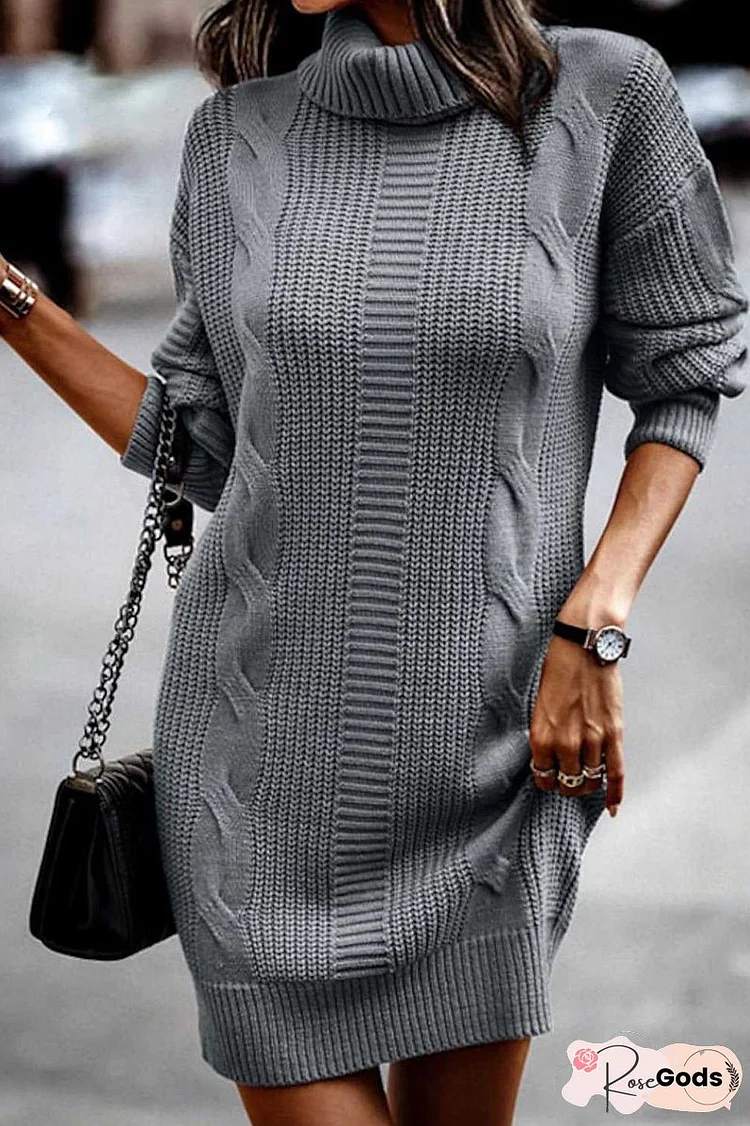 Effortless and Chic winter Dress