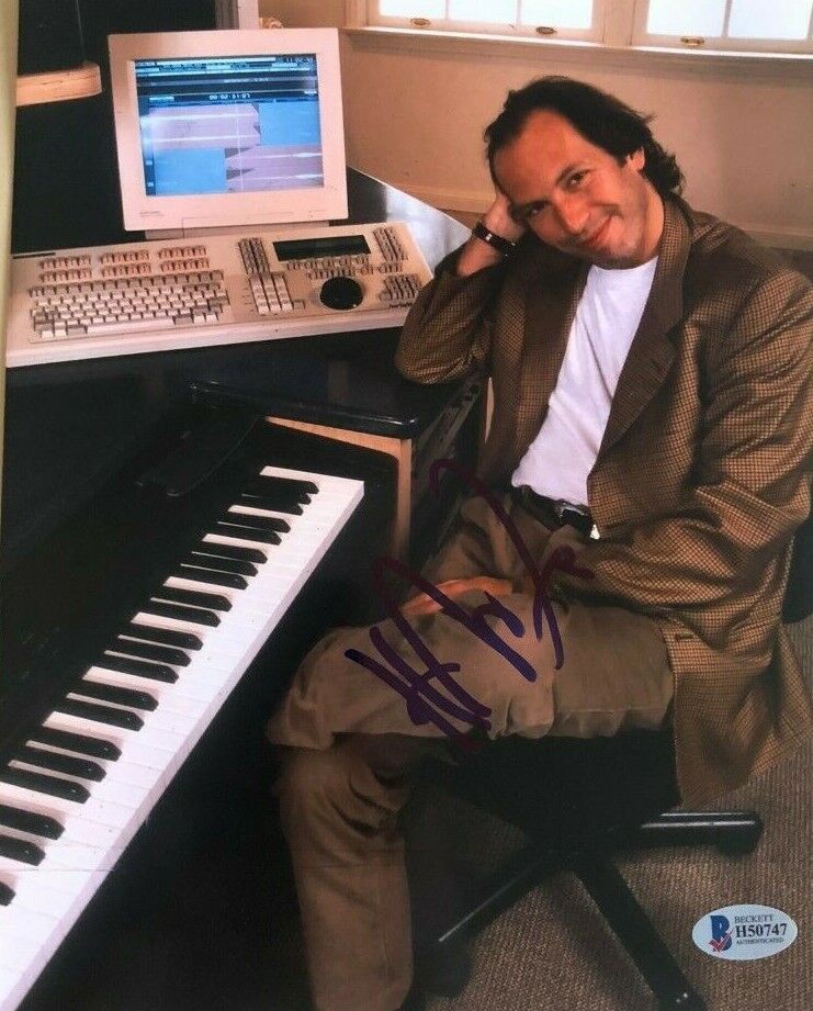 Hans Zimmer signed autographed 8x10 Photo Poster painting Composer Interstellar BECKETT BAS COA
