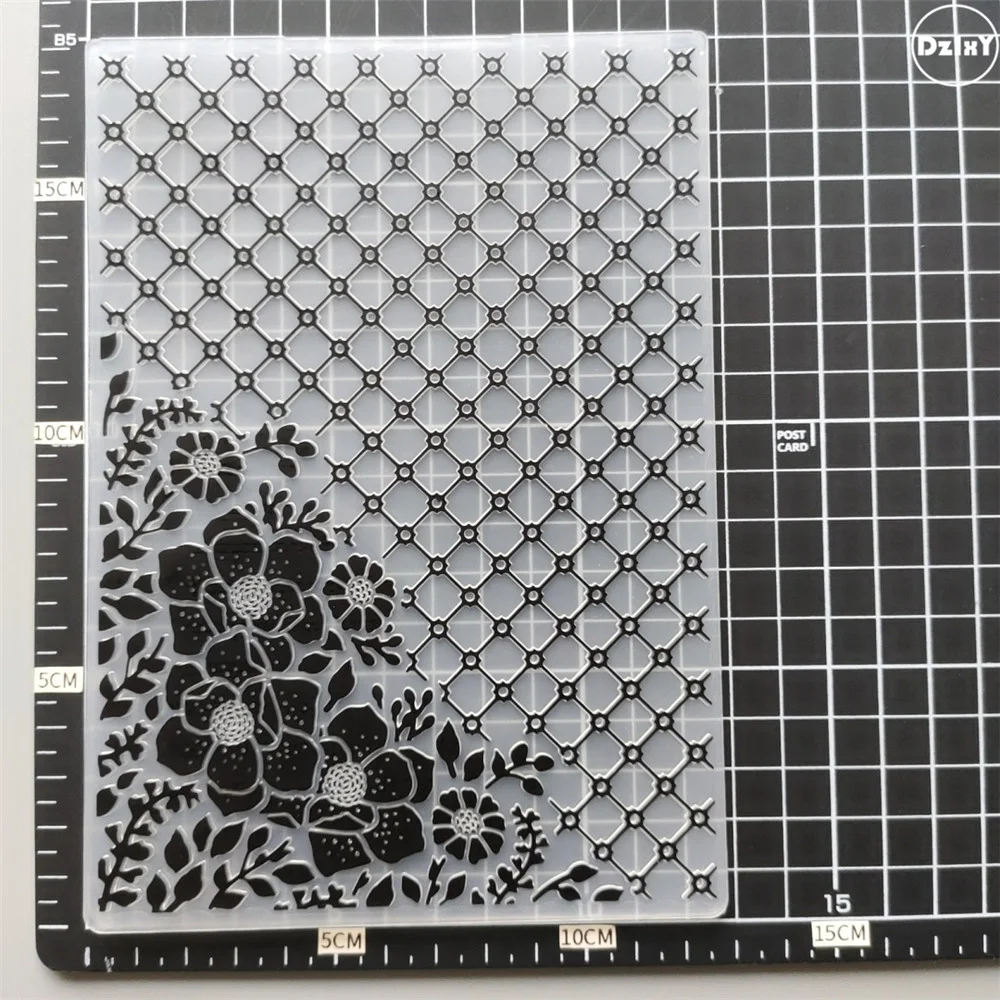 Nigikala Styles) 2023 NEW Lace Embossing Folders for Scrapbooking Paper Album Cards Making Supplies 3D Plastic Cutting Dies Crafts