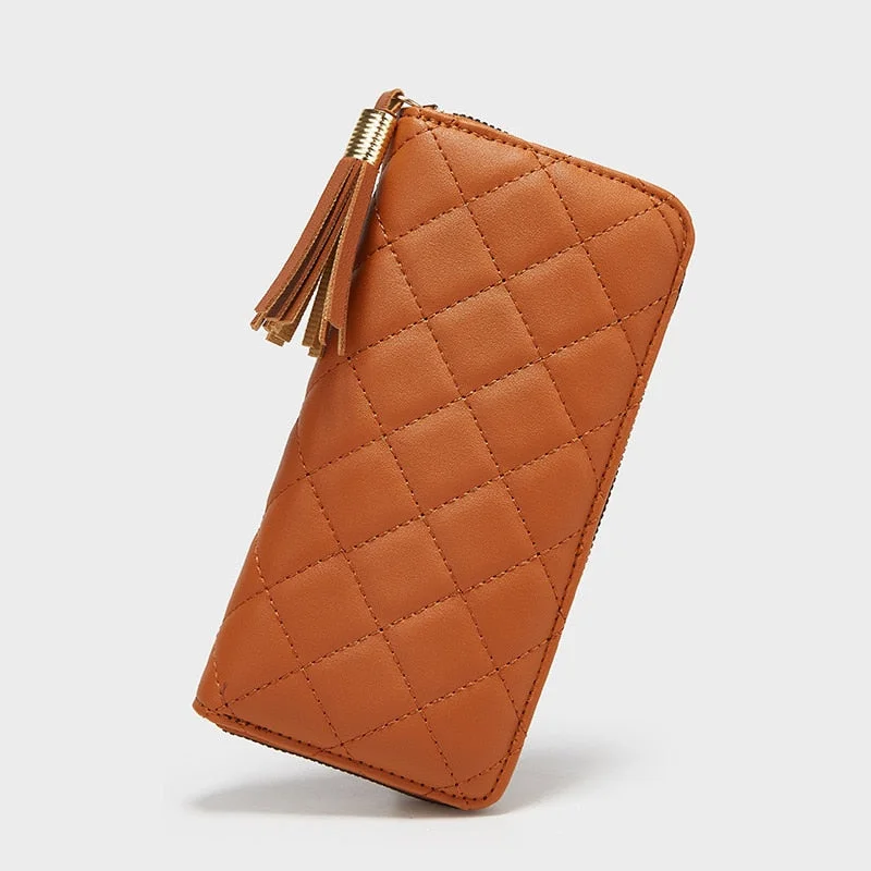 Small Handbags for Women Fashion 2022 Trend New Wallets Pure Color Wool Ball Bow Clutch Bag Women's Long Bag Card Bag Coin Purse