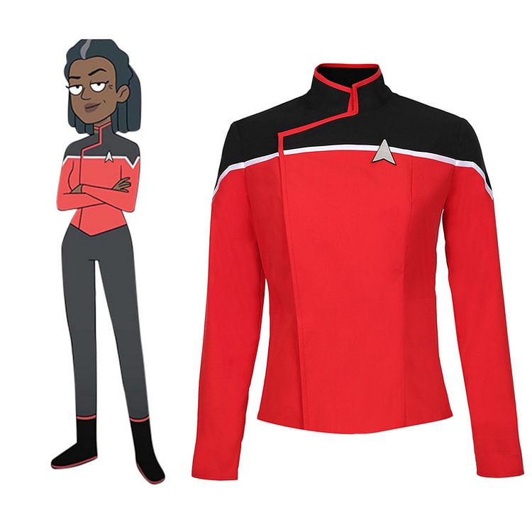 Star Trek: Lower Decks Season 1 Female Women Uniform Coat Cosplay Costume