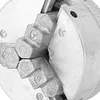 Z011 Metal 3 Jaws Manual Lathe Chuck Clamp Self-Centering Mini Drill Chuck