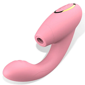 2 in 1 Clitoral Sucking Vibrator