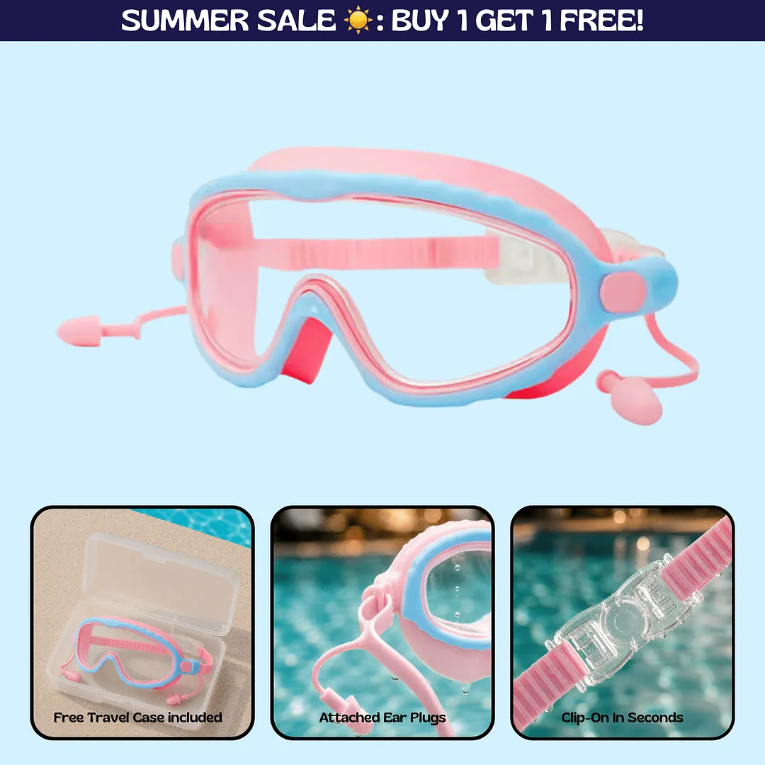 TibaToes&trade; Clip-On Swim Goggles
