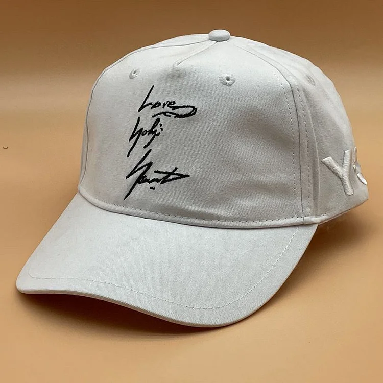 Y3 Baseball Cap Trend Signature Embroidery Casual Cap For Men And Women Curved Brim Cap Summer Sun Visor