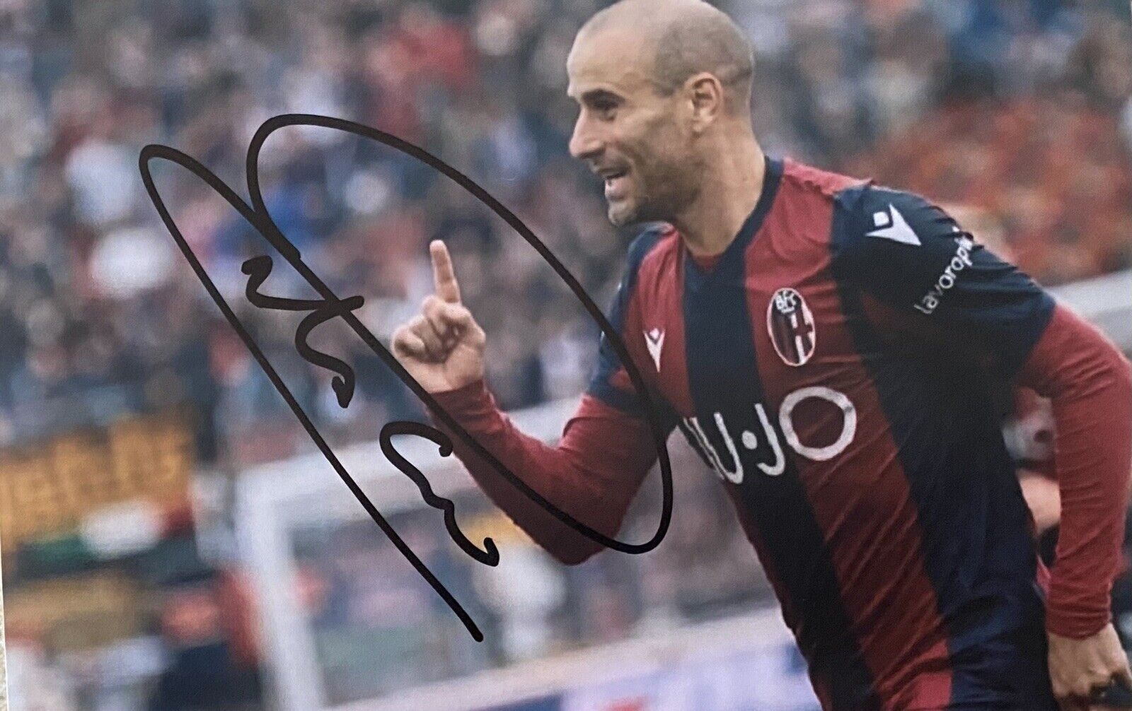 Rodrigo Palacio Hand Signed Bologna 6X4 Photo Poster painting, See Proof