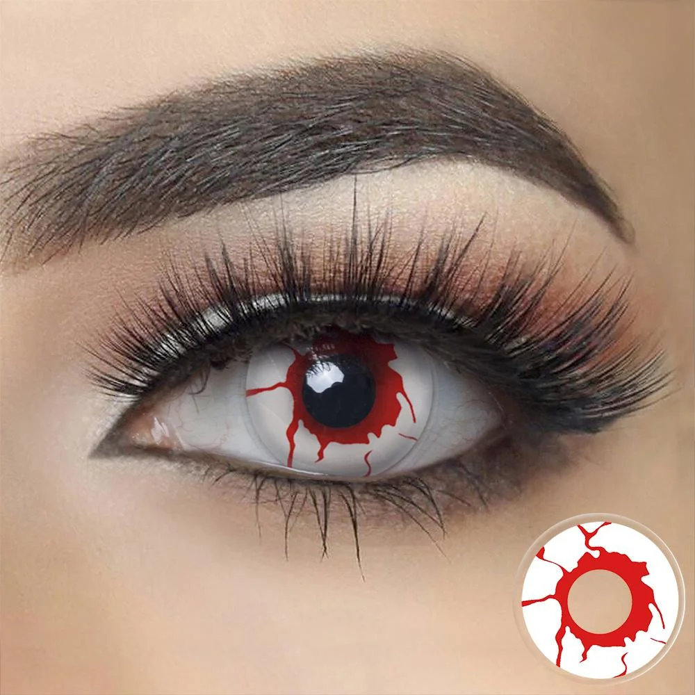 Blood Shot Halloween Contacts