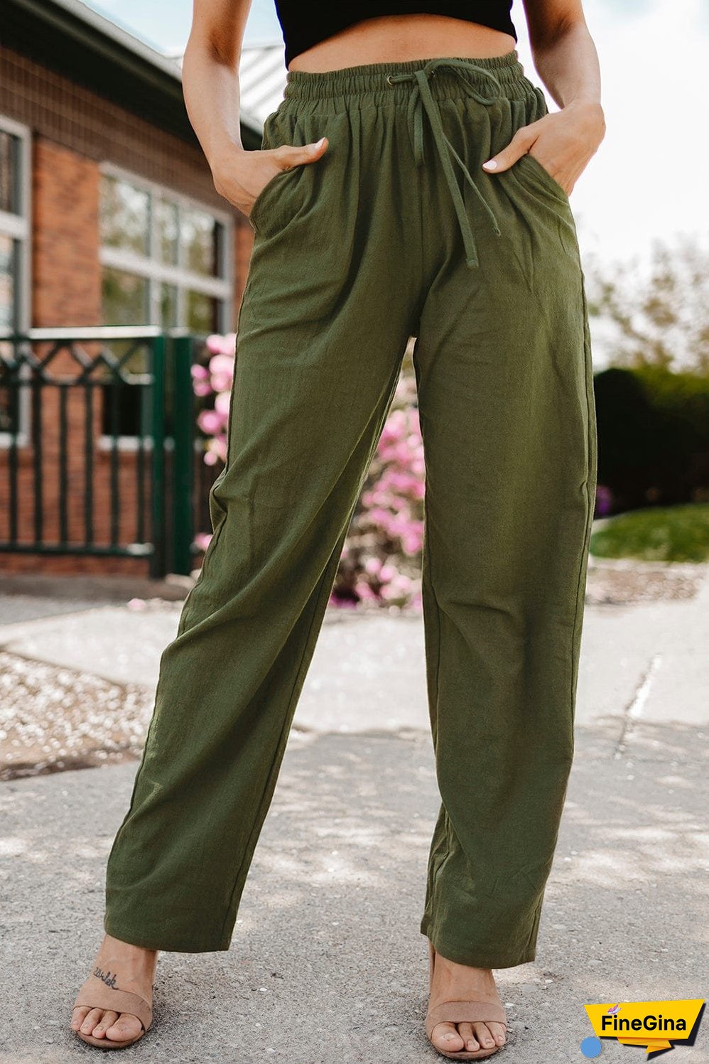 Bohemian Style Linen Pants