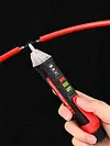 Non-Contact AC Voltage Tester Pen 48V-1000V AC Circuit Detector with LED Flashlight Sound and Light Alarm for Live/Null Wire Judgment