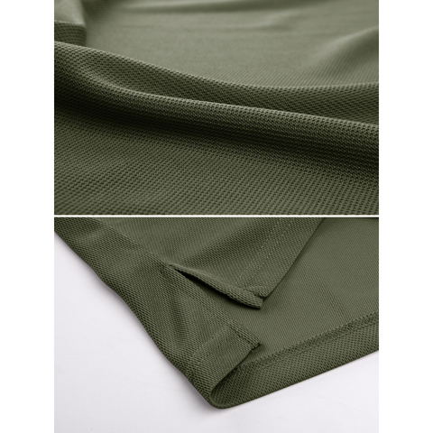 Men's Quick Dry Performance Short Sleeve Tactical/Golf/Work/Casual Shirt