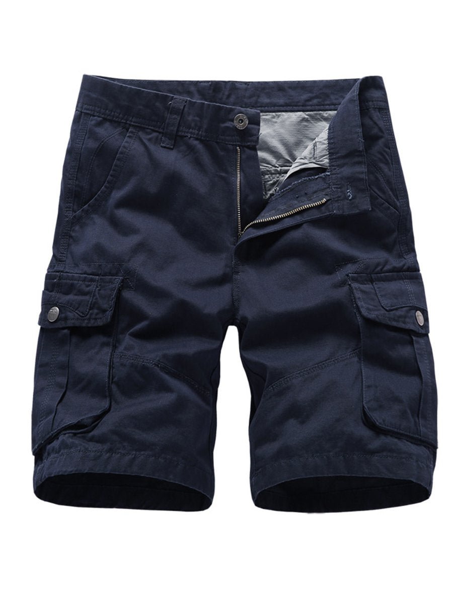 Men Pockets Casual Sports Shorts-11