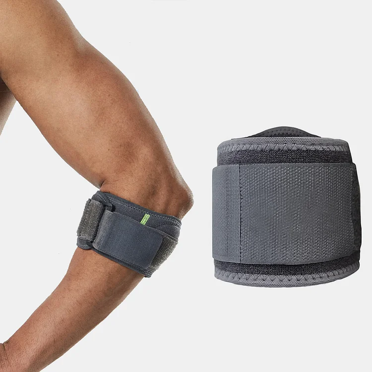 (1 Pair)  Elbow Brace for Men and Women，Elbow Brace Support Strap - Forearm Compression Sleeve, Tennis, Fit Wrap Band for Weightlifting, Tennis, Golf Pressure Relief & Sports Injury Recovery