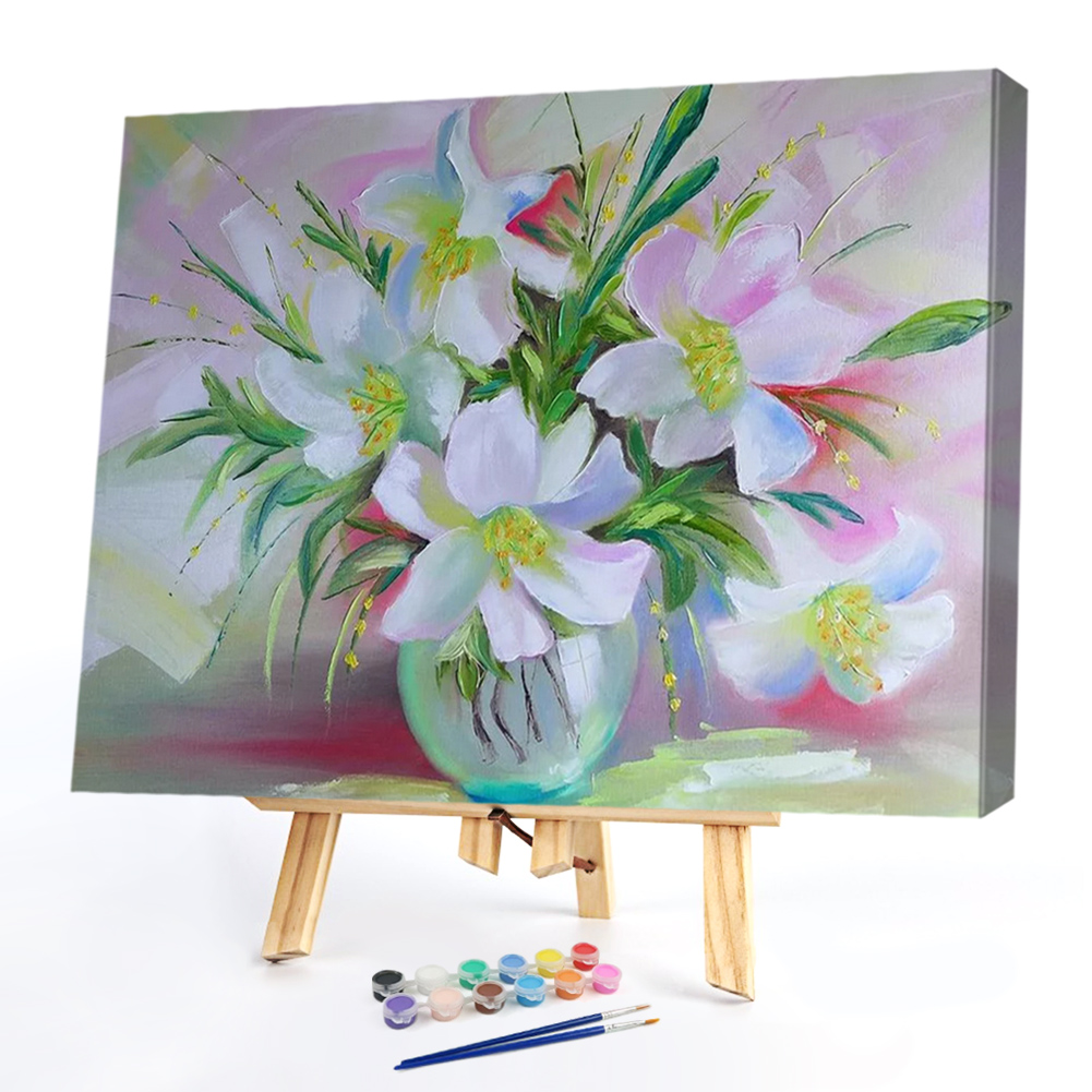 

40*50CM - Paint By Numbers - Flower, 501 Original