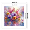 Fantasy Flowers-11CT Stamped Cross Stitch 40*40cm/15.75*15.75in tapestrymarket