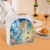Acrylic Fairy Diamond Painting Napkin Rack Diamond Art Paper Towel Holder