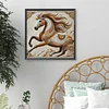 Diamond Painting -DIY Round Drill Mosaic Horse(40x40cm)