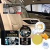 100g Leather Cleaning Cream Car Leather Restorer Cream for Leather Sofa Chair