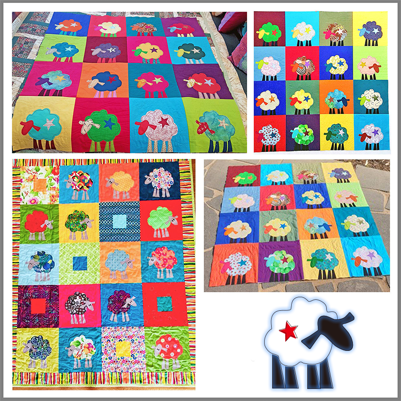 Cute Sheep Template Set Cute Sheep Template Set