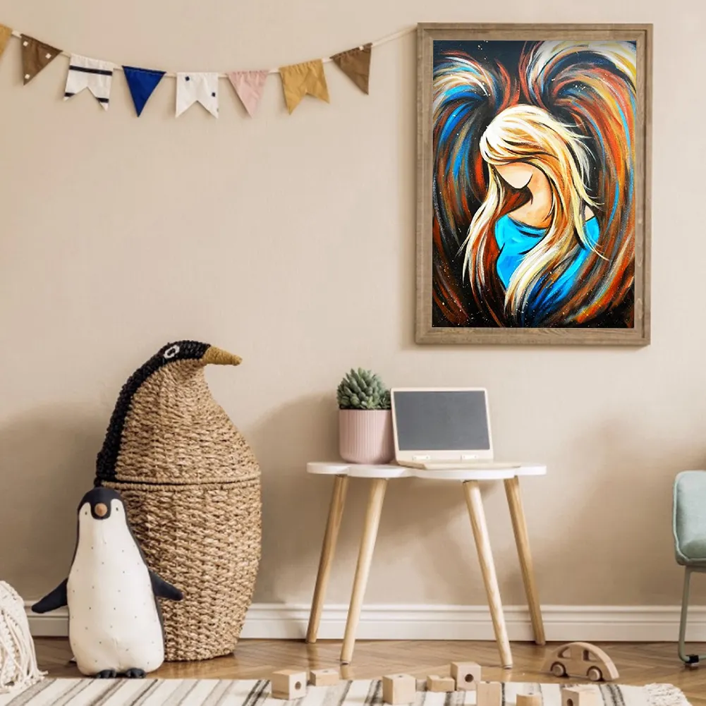 Full Round Diamond Painting 30*40cm - Angel