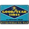 Good Year Goodyear Tires - Metal Tin Signs(8*12Inch/12*16Inch) - Garage