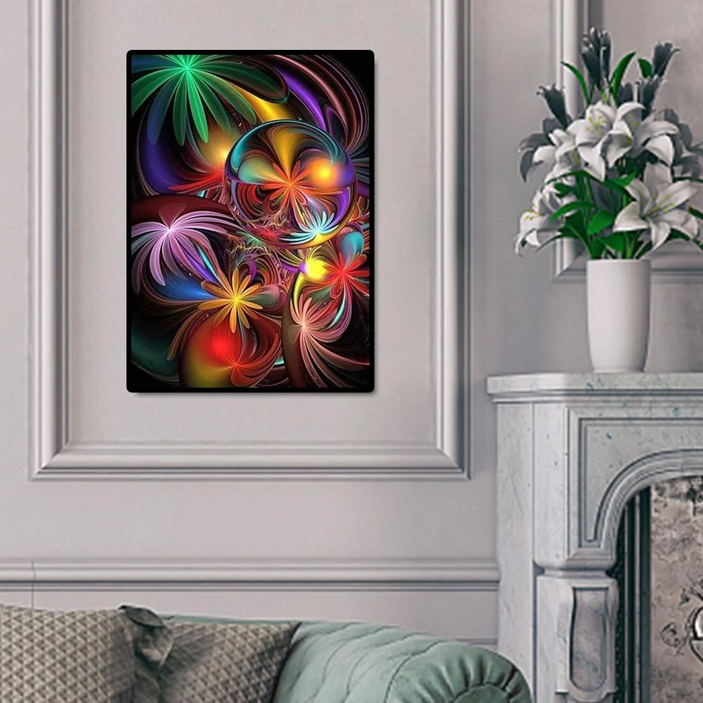 Diamond Painting - Full Round Drill - Abstract Pattern(30*40cm)