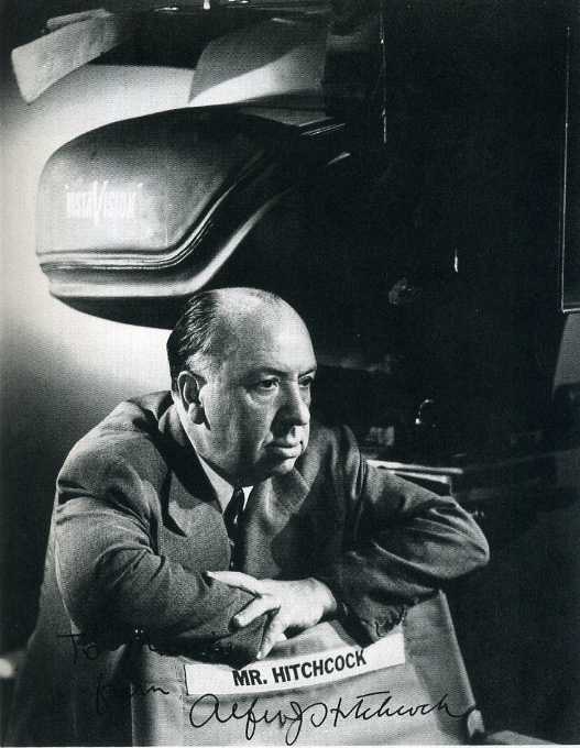 ALFRED HITCHCOCK Signed Photo Poster paintinggraph - Film Director / Maker & Actor - preprint