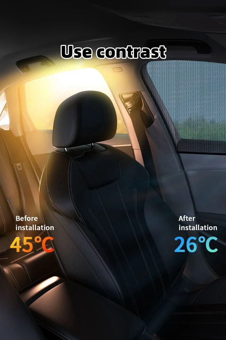 Car anti-mosquito breathable window net