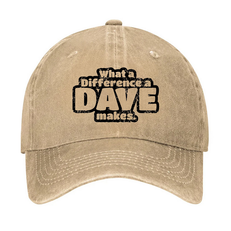 What A Difference A Dave Makes Hat