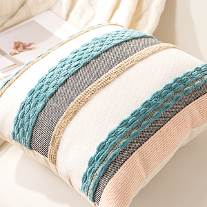 Blue Stripe pillow cover