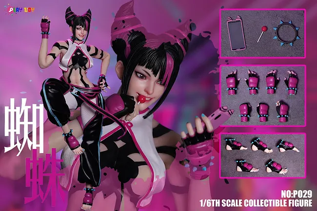 PLAY TOY Studio - Street Fighter 1/6 Spider Girl Agent 6th