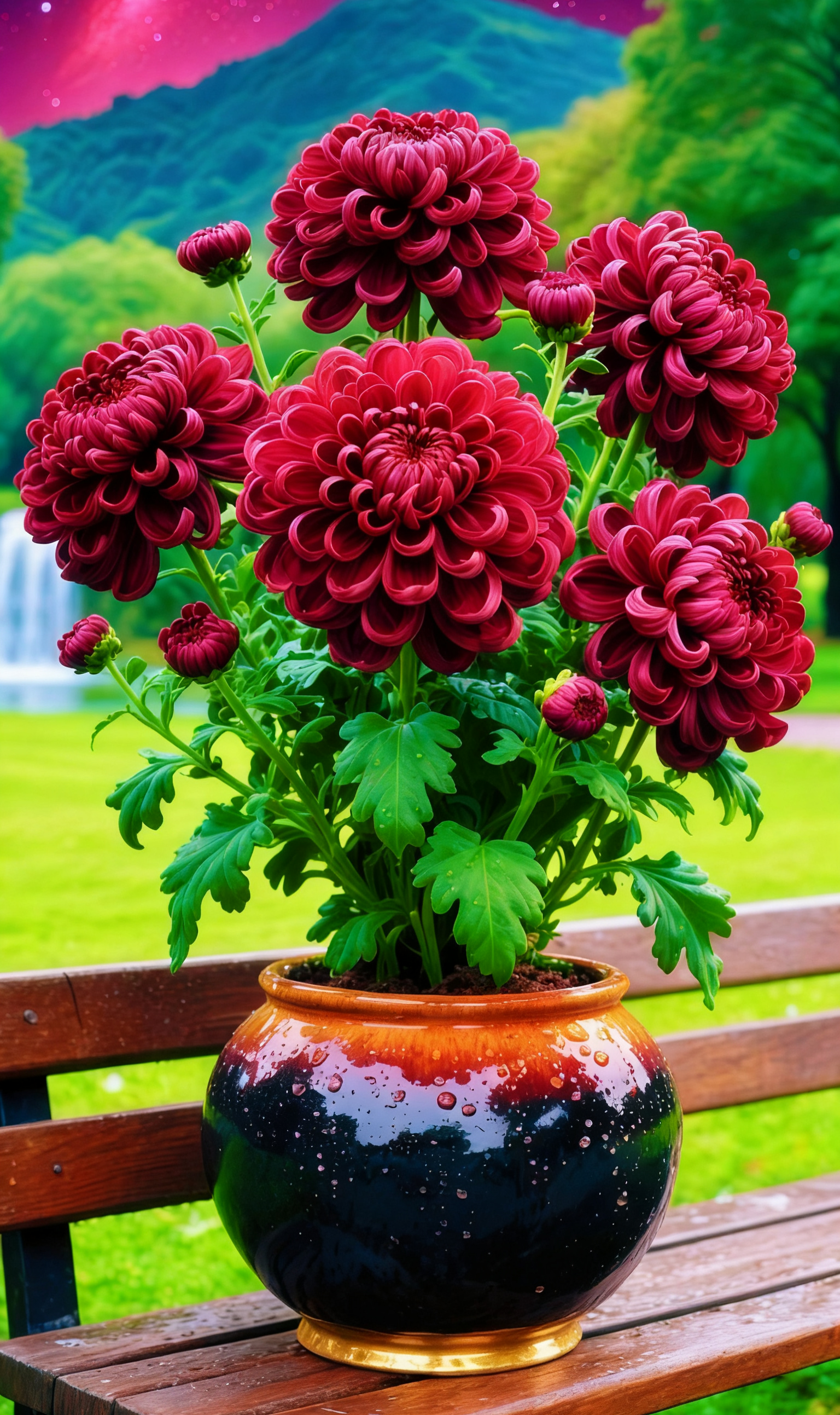 🌸 Double-Petal Chrysanthemums – Bloom Like Luxury, All Year Round 🌸