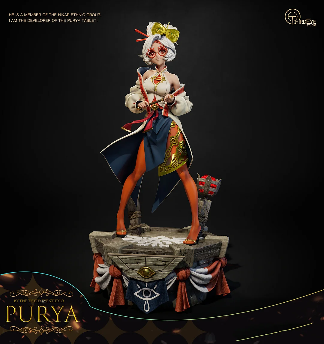 1/4 Scale Purah - The Legend of Zelda Resin Statue - Third Eye Studios