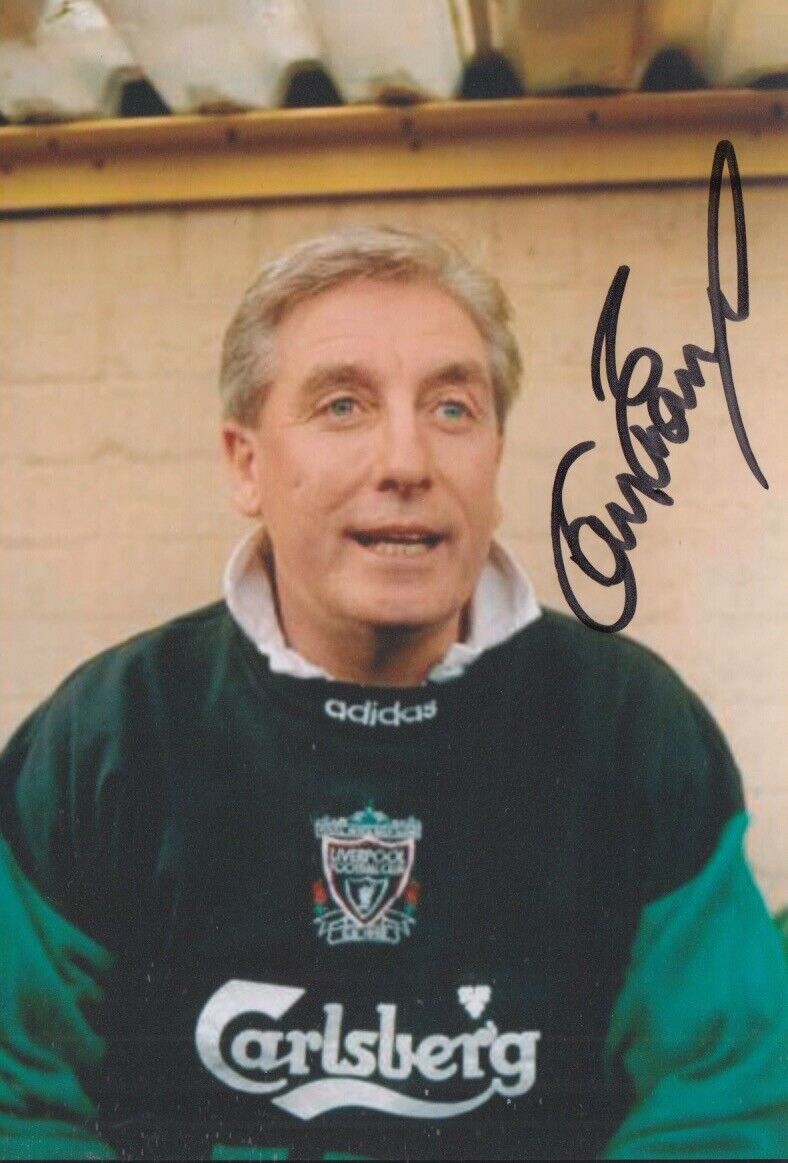 ROY EVANS HAND SIGNED 6X4 Photo Poster painting LIVERPOOL FOOTBALL AUTOGRAPH 4