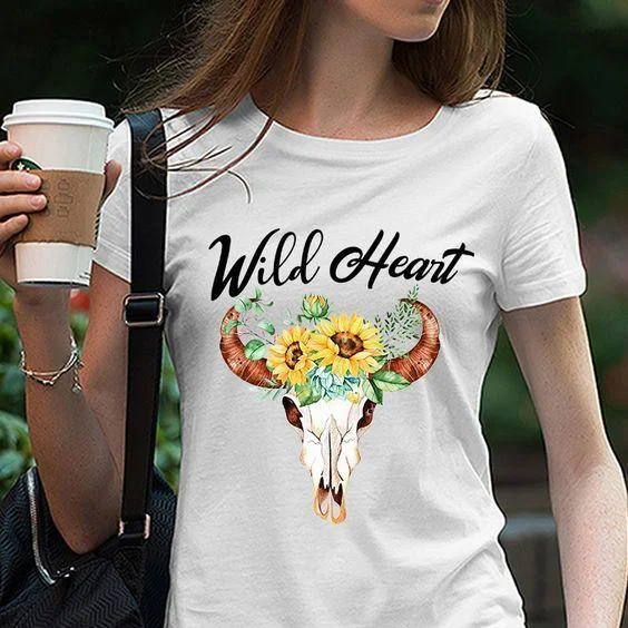 Wild Heart  Sunflower T-Shirt